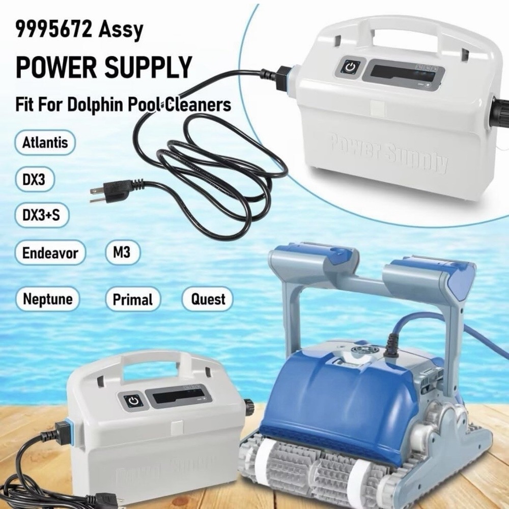 9995672-US-ASSY Power Supply Power Cord For Dolphin Nautilus CC Plus M200 M3 DX3 - Picture 3 of 10